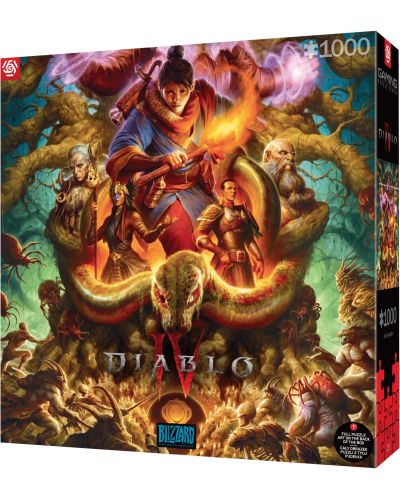 Пъзел Good Loot от 1000 части - Diablo IV: Horadrim - 1